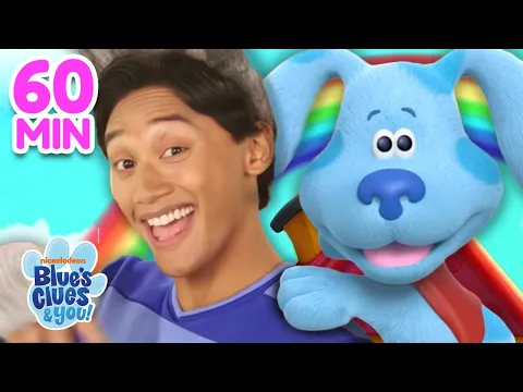 Download MP3 Blue & Josh Find a Rainbow w/ Slippery! 🌈 VLOG Ep. 58 | Blue's Clues & You!