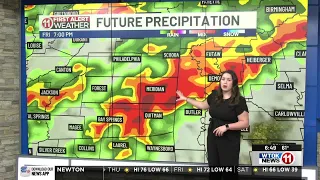 Cloudy today with strong storms returning tomorrow Tori Alvarado s First Alert Weather Forecas