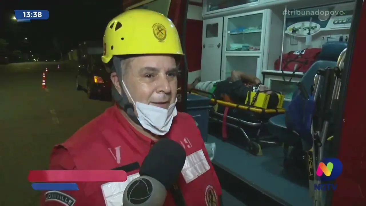 Acidente de trânsito! Homem é atropelado por carro no bairro Anita Garibaldi, em Joinville