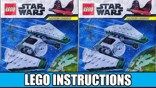 LEGO 912312 Instructions - Magazine Gift - Yoda's Jedi Starfighter - Star Wars