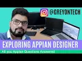 Exploring Appian Designer Understanding Appian Designer All about Appian