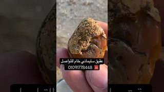 حجر سليماني خام من أغلى الأحجار اللي ممكن تلاقيها في الصحراء احجار كريمة As Stones Stones 