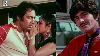कबूतर की छठी औलाद मर्दों के सीने तो बालों से भरे होते हैं | Galiyon Ka Badshah 1989 Film Scene