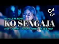 TIK-TOK  VIRAL🔥DJ KO SENGAJA (Justy Aldrin Ft Toton Caribo \u0026 Wizz Baker) DJ MALBAR REMIX 