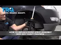 How To Replace Front Strut Assembly 2009-2017 Chevy Traverse