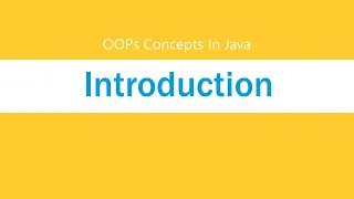 Java Bangla Tutorials 1 Introduction of OOP in java