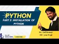 Python Part 3 Installation of Python Flux educare Dr Anil Kumar