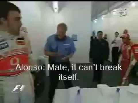 Download MP3 Massa and Alonso Fight