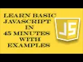 JavaScript Course for Beginners Learn JavaScript in 45 Minutes 2020 DIGITALNITHYA