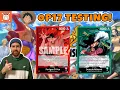 OP17 Testing R Ace Mihawk One Piece Card Game