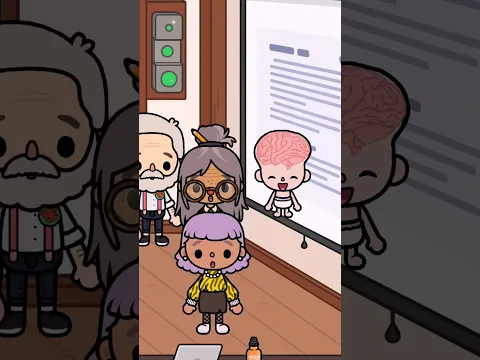Dad Hates me because I am Super Genius 🥺 #tocaboca #tocalifeworld