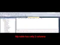 MSSQL Fix Error There are fewer columns in the INSERT statement than values specified in the VAL