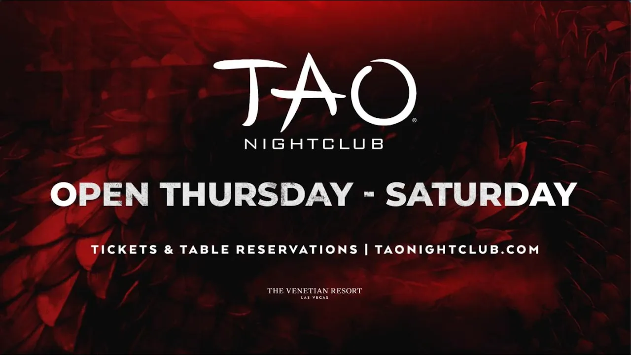 Tao Group Hospitality — TAO NIGHTCLUB - Open Thursday - Saturday (YouTube video ad)