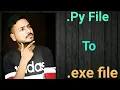 How to Convert py file to exe file in python priyansh jain
