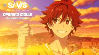 YouTube影片, 內容是SI-VIS：英雄之聲 的 OP（Five Heroes Assemble）