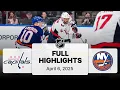 Ovechkin breaks Gretzky s record Capitals vs Islanders - April 6 2025