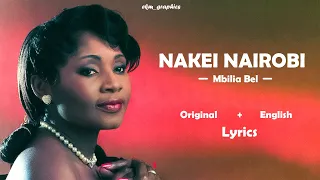 nakei nairobi mbilia bel original and english lyrics 