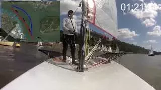 funNstuff. Ian talks about his Blaze sailing at the Medway Regatta 2015