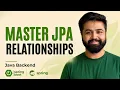 JPA Relationships OneToMany ManyToOne OneToOne ManyToMany Spring Boot Full Course