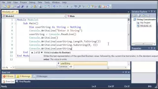Visual Basic Tutorial 20 SubStrings YouTube