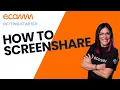 How to Share Your Screen Professionally in Ecamm Complete Tutorial