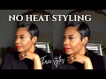 MUST TO STYLE YOUR PIXIE WITH NO HEAT BEGINNER FRIENDLY MOLD STYLED THREE DIFFERENT WAYS