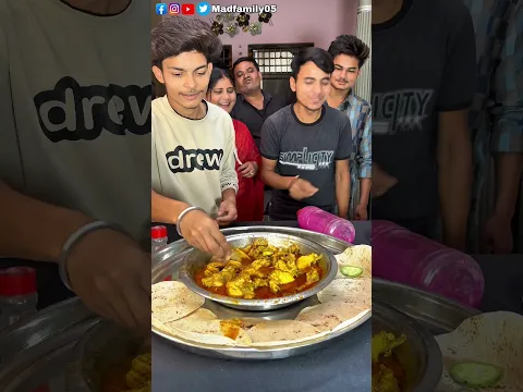 Flip The Bottle & Win Chicken Roti Challenge 🤣 #shorts #shortvideo