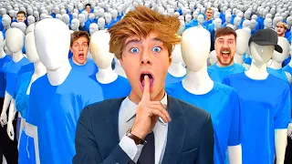 Download EXTREME HIDE AND SEEK IN 100 MANNEQUINS!! MP3