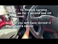 Resetting Kenworth Computer System