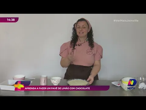 Delícia refrescante: receita fácil de pavê de limão com toque de chocolate