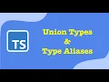 TypeScript Union Types Type Aliases - What You Need to Know Explained Simply Full Beginner Guide