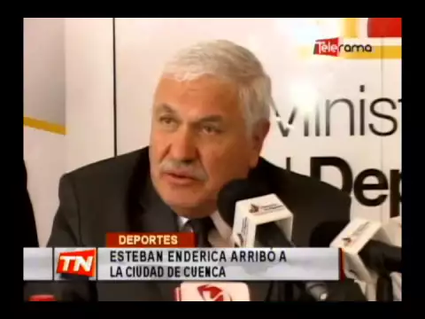 Esteban Enderica arribó a la ciudad de Cuenca