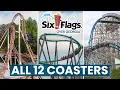 The Roller Coasters of Six Flags Over Georgia RANKED