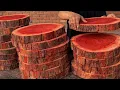 This Genius Young Man Used Discarded Tree Trunks to Create a Unique Coffee Table Woodworking