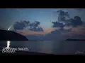 Sunrise Beach in 4K with Music, Beautiful Nature Sounds, Relaxing, Meditation, Healing【Okinawa】