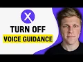Xfinity How To Turn Off Voice Guidance 2026