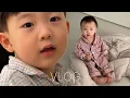 [VLOG] 오빠가 하면 예린이도 해요! 태린남매에겐 엄마아빠가 최고의 베프인 이유🤍🏠