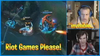 Riot Games is tending to make everything invisible...| LoL Daily Moments Ep 710