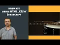 Drum kit using HTML CSS and JS