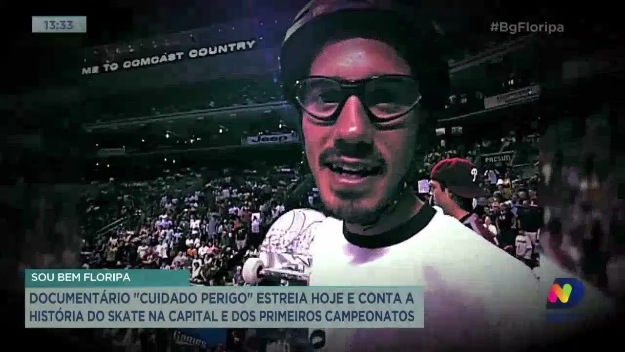Documentário “Cuidado Perigo” estreia e conta a história do Skate em Florianópolis