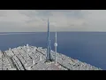 The CN Tower vs the Burj Khalifa Size Comparison