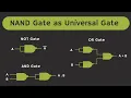 NAND gate as Universal Gate