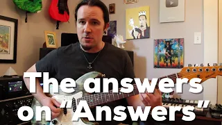 Download Have you ever noticed Steve Vai’s CRAZY strum pattern in Answers! MP3