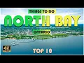 North Bay Ontario Places to Live Move to North Bay Living in Downtown North Bay 4K