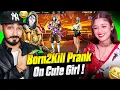 Cute Girl Ke sath Ye Kya Kar Diya 😍 Challenge Gone Wrong - Garena Free Fire