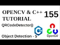 OPENCV C TUTORIALS - 155 QRCodeDetector OpenCV QR Detection
