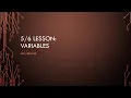 App Inventor 2 Variables
