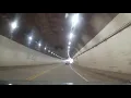 Driving through The Wolf Creek Pass Tunnel - US 160 in Colorado