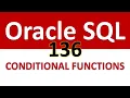 SQL for Beginners 136 CONDITIONAL FUNCTIONS NVL NVL2 NULLIF