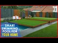 Automatic Pool Cover Benefits and Installation Disappearing Swimming